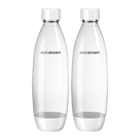 Zestaw butelek SodaStream Fuse białych, 2x1L