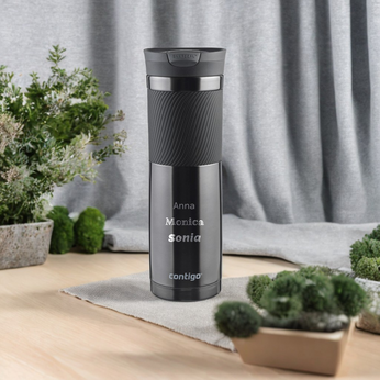 Kubek termiczny z grawerem Contigo Byron 720ml - Gunmetal