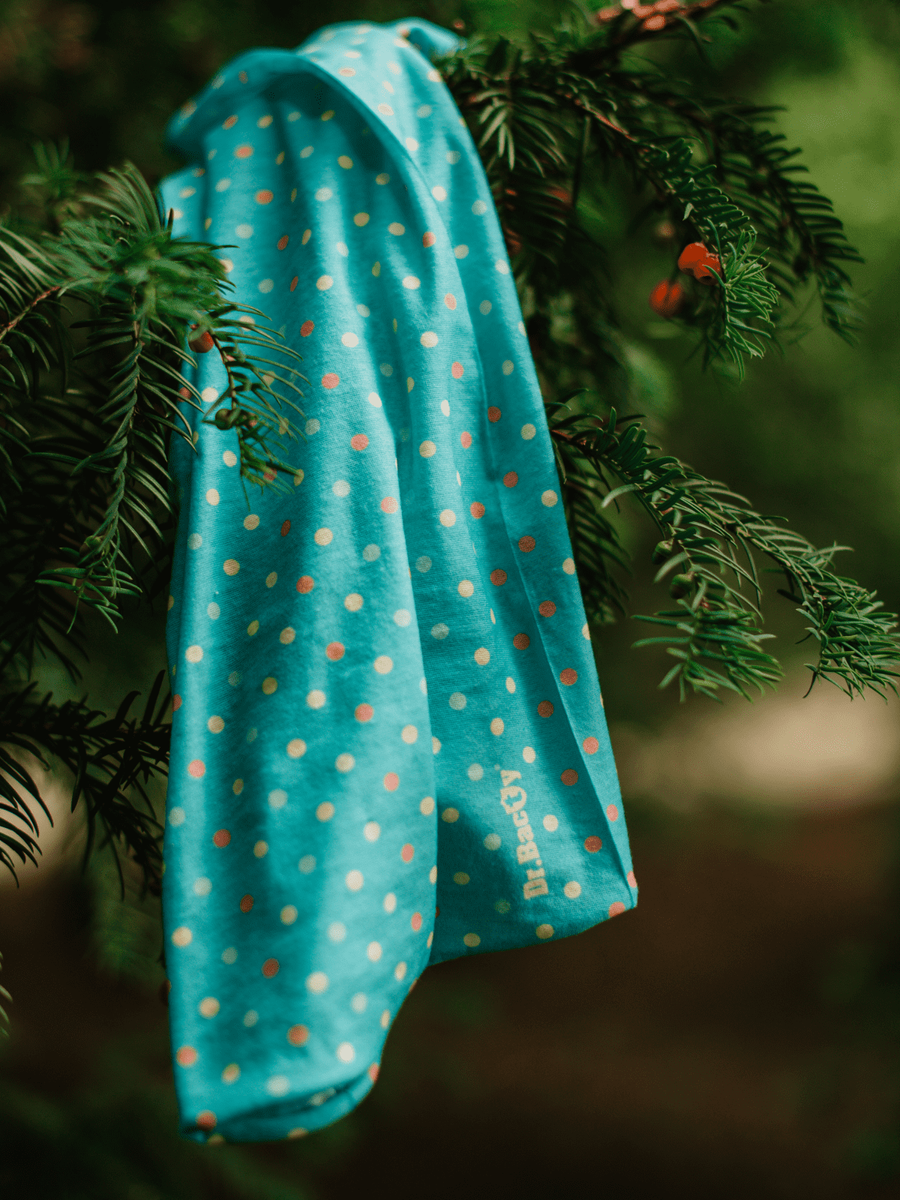 Chusta wielofunkcyjna Dr.Bacty Polka Dots Mint
