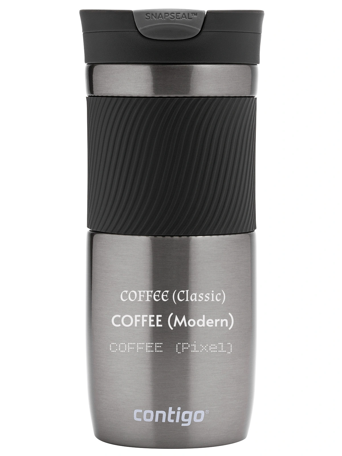 Kubek termiczny z grawerem Contigo Byron 470ml - Gunmetal