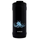 Cooler na puszkę Dr.Bacty Notus 360 ml - Ośmiornica niebieska - czarny