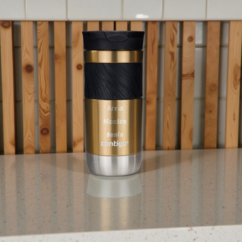 Kubek termiczny z grawerem Contigo Byron 2.0 470ml - Złoty