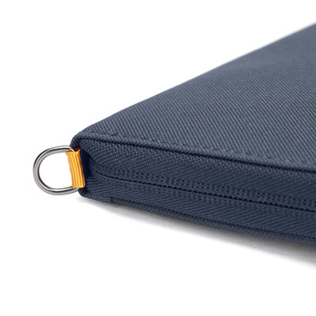 Portfel antykradzieżowy męski duży RFID Pacsafe - granatowy