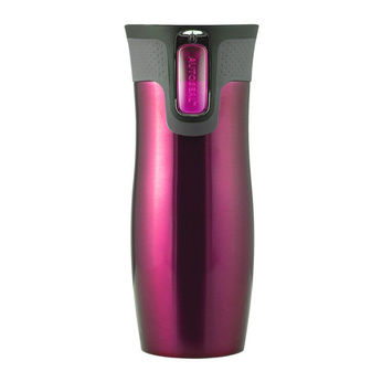 Kubek termiczny Contigo West Loop 470ml malinowy - powystawowy