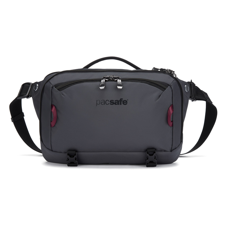 Torba miejska na laptopa antykradzieżowa Pacsafe EXP - ciemnoszara