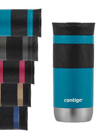 Kubek termiczny Contigo Byron 2.0 470ml - Niebieski Mat - powystawowy