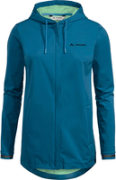 Kurtka softshell rowerowa damska Vaude Cyclist - niebieska