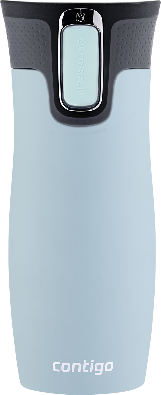 Kubek termiczny Contigo West Loop 2.0 470ml - Błękitny Mat + Pudełko