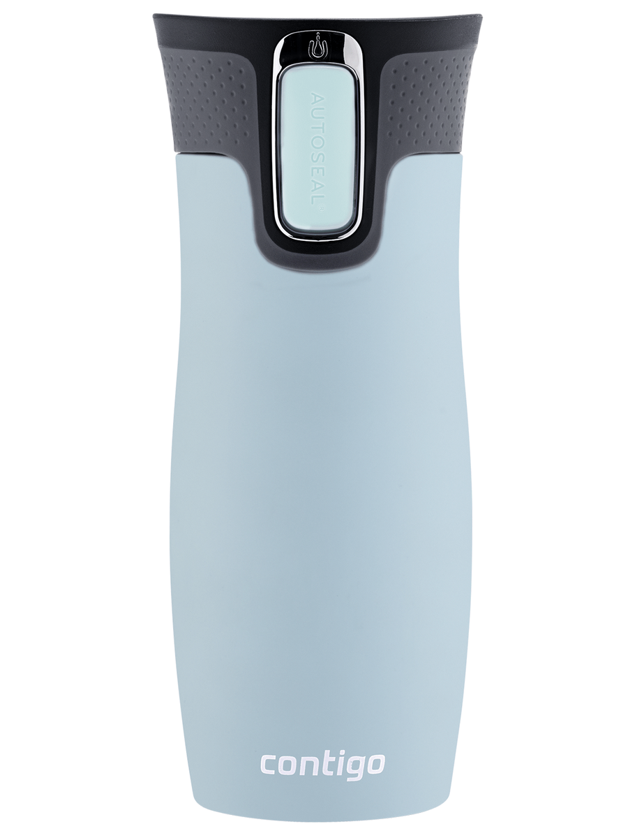 Kubek termiczny Contigo West Loop 2.0 470ml - Błękitny Mat + Pudełko