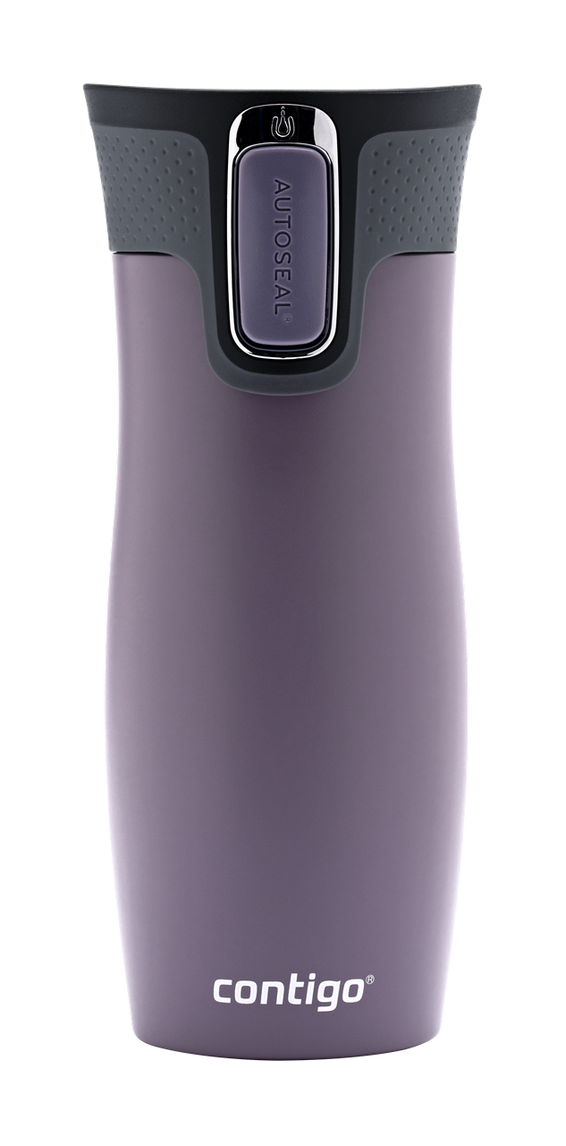 Kubek termiczny Contigo West Loop 2.0 470ml - Dark Plum - powystawowy