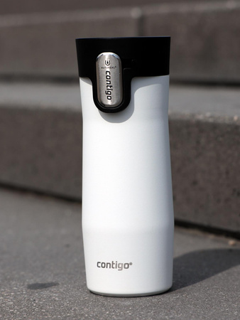 Kubek termiczny Contigo West Loop 3.0 470ml - Six Seven - Biały Mat