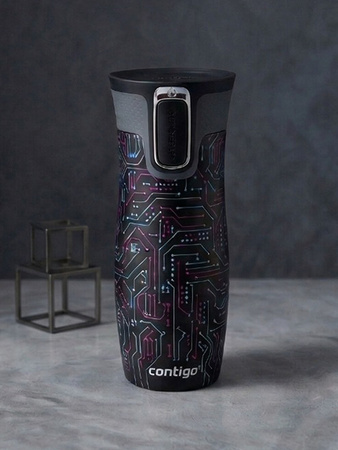 Kubek termiczny Contigo West Loop 2.0 470 ml - Electric - czarny