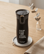 Kubek termiczny Contigo West Loop 2.0 470 ml - Mother - czarny