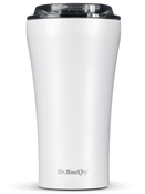 Kubek termiczny na kawę Dr.Bacty Apollo 2.0 360 ml "Brandy mint" - White