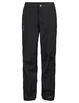Spodnie przeciwdeszczowe damskie Vaude Yaras Rain Zip III - czarne