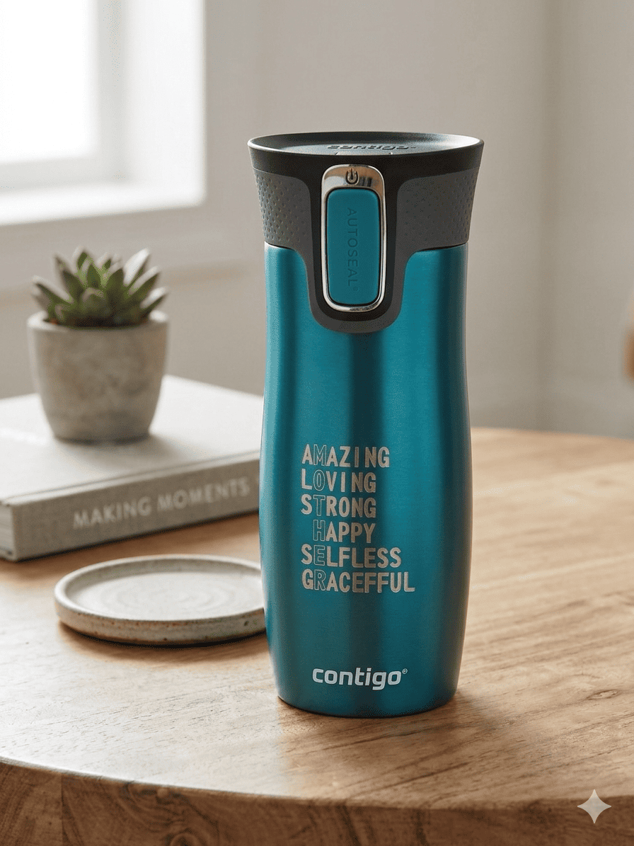 Kubek termiczny Contigo West Loop 2.0 470ml - Mother - Biscay Bay