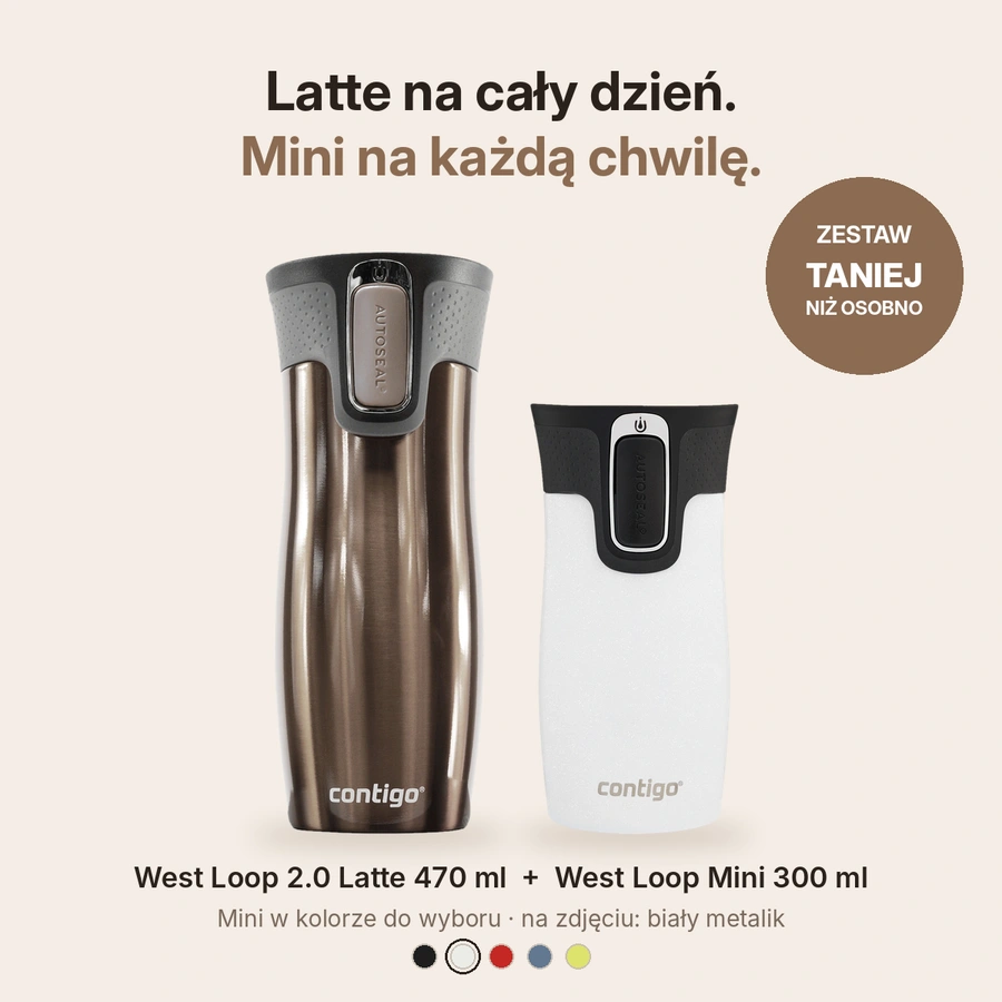 Porównanie West Loop 2.0 Latte 470 ml i West Loop Mini 300 ml