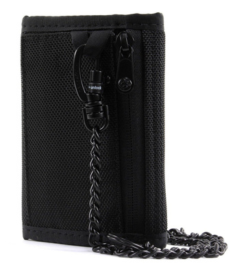 Portfel antykradzieżowy mały RFID Pacsafe Z50 - czarny