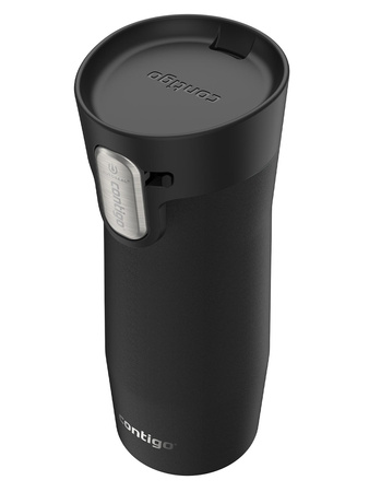 Kubek termiczny z grawerem Contigo West Loop 3.0 470 ml - Czarny