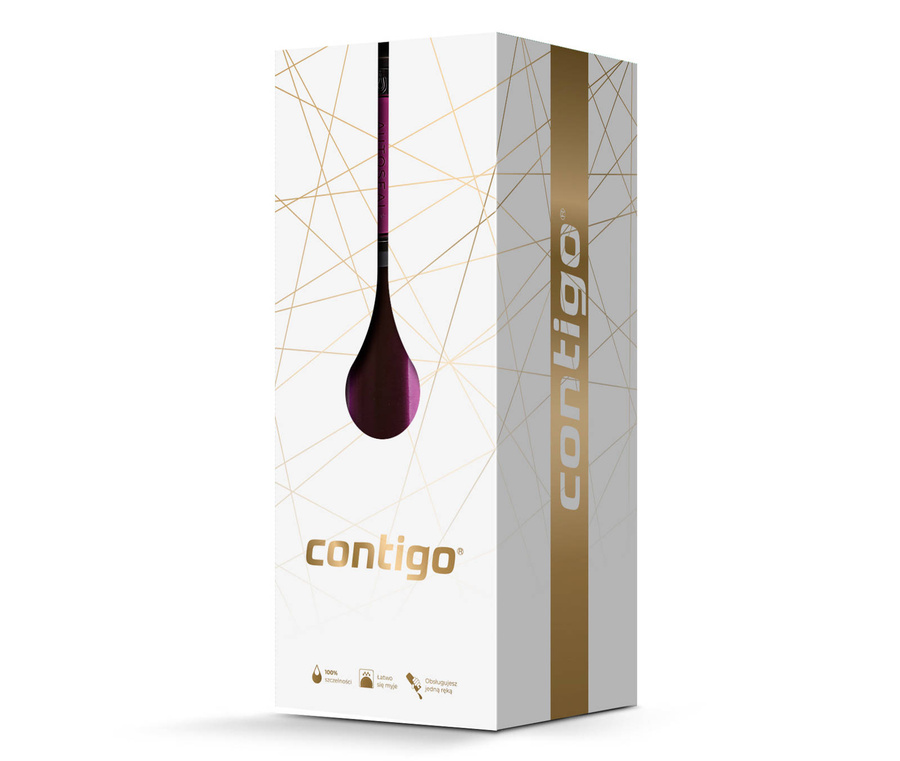 Kubek termiczny Contigo West Loop 2.0 470ml - Czarny Mat + Pudełko
