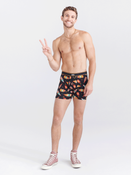 Bokserki męskie SAXX DAYTRIPPER Boxer Brief Ostre Sosy - czarny