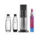 Saturator do wody gazowanej SodaStream Duo czarny'+ 2 butelki+ nabój CO2