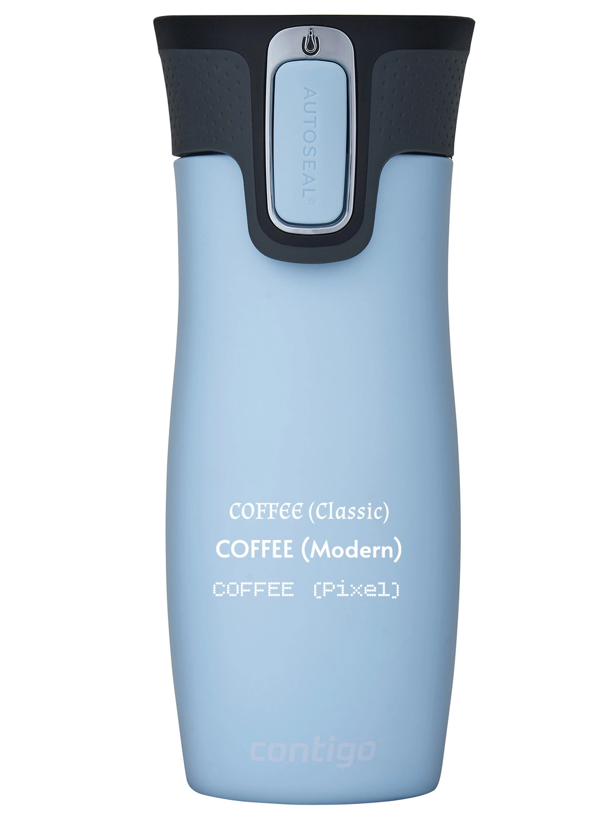 Kubek termiczny z grawerem Contigo West Loop 2.0 470 ml - Błękitny