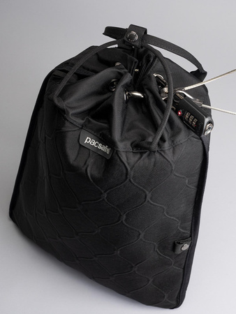 Sejf podróżny antykradzieżowy duży Pacsafe Travelsafe 12 l GII - czarny