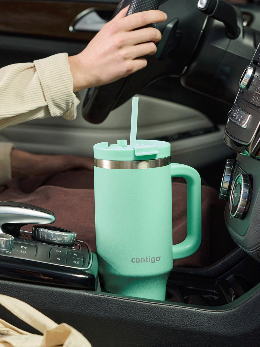 Kubek termiczny ze słomką Contigo Streeterville Tumbler 1200 ml - Reef - powystawowy