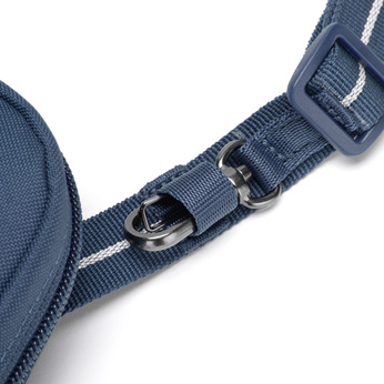Torba miejska na ramię antykradzieżowa Pacsafe RFIDsafe - granatowa