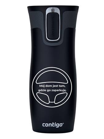 Kubek termiczny dla Kierowcy - Contigo West Loop 2.0 • 470 ml • czarny