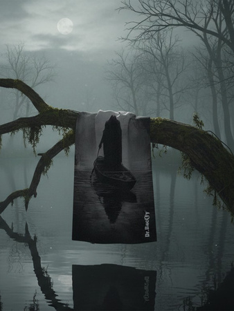 Ręcznik szybkoschnący dwustronny Dr.Bacty XL 70x140 – Styx