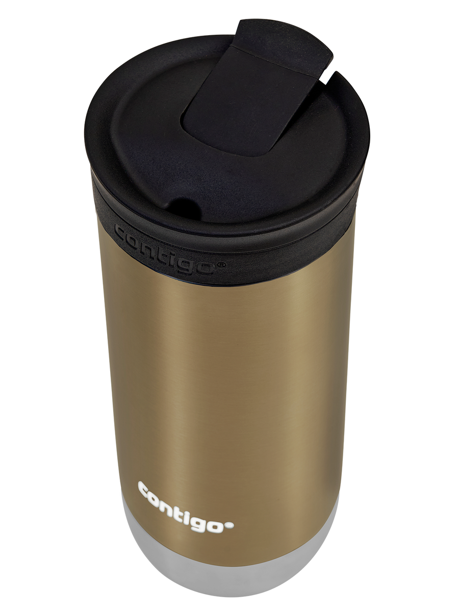 Kubek termiczny na kawę Contigo Huron 2.0 470ml - Legimi - Złoty
