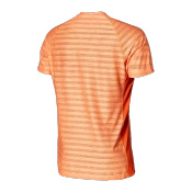 Koszulka sportowa męska z krótkim rękawem z recyklingu SAXX HOT SHOT - pomarańczowa