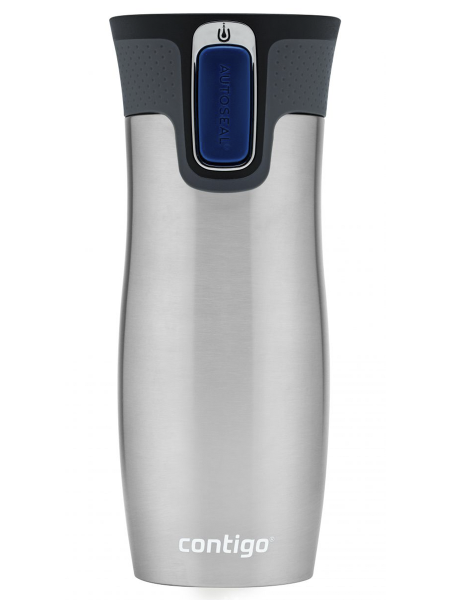 Kubek termiczny Contigo West Loop 2.0 470ml - Stalowy + Pudełko