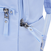 Plecak damski antykradzieżowy 10 L Pacsafe W - błękitny