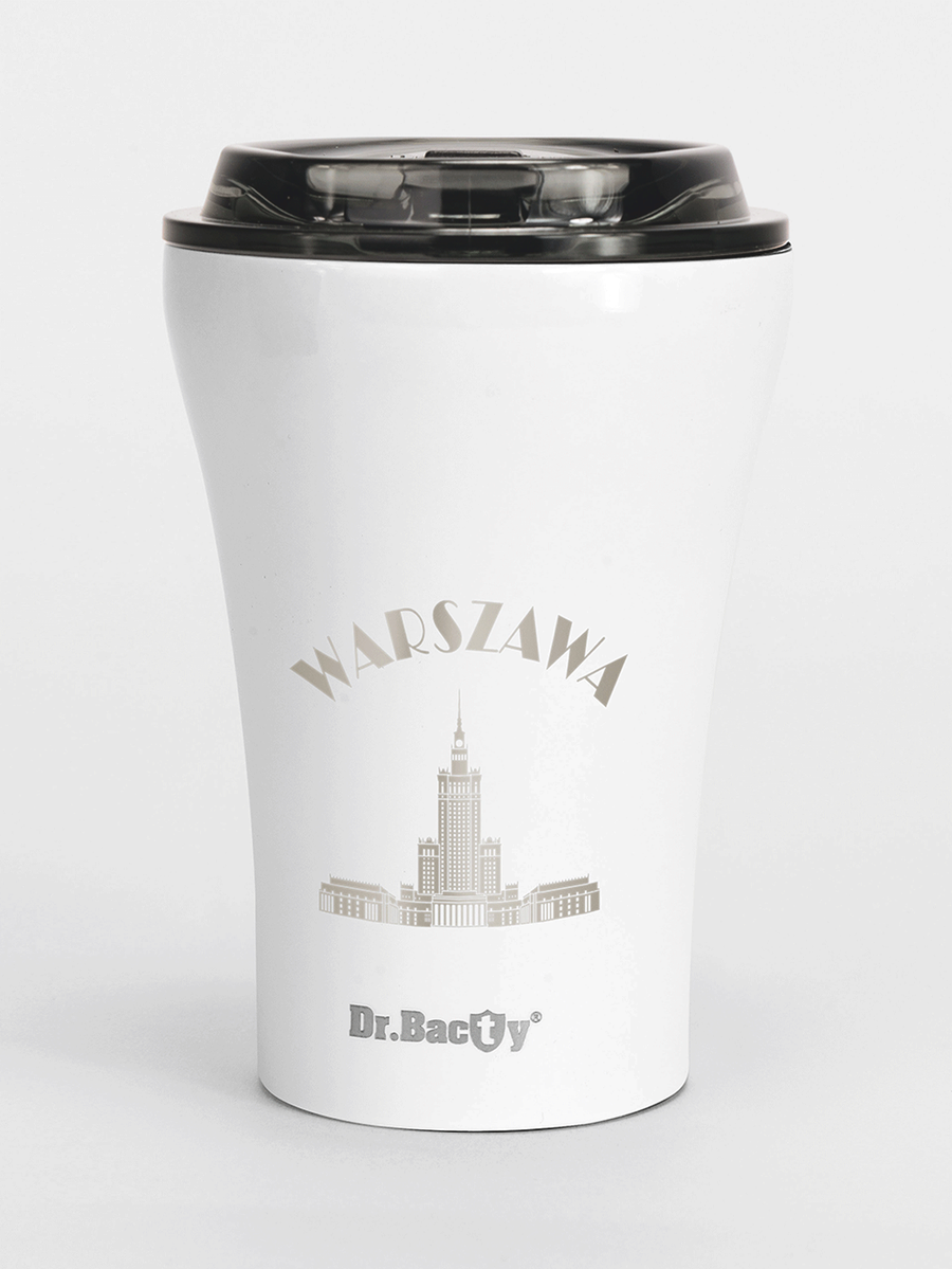 Kubek z grawerem Dr.Bacty Apollo 227 ml - Warszawa - biały