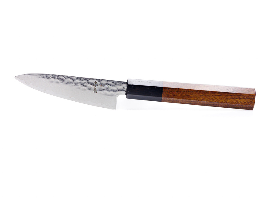 Nóż do obierania Aka Tori ze stali damasceńskiej 3,5" - Tokyo Hammer