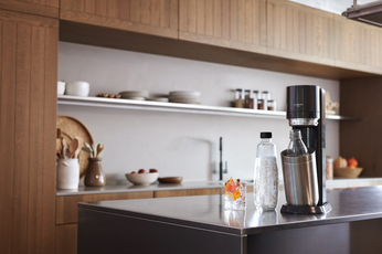 Saturator do wody gazowanej SodaStream Duo czarny'+ 2 butelki+ nabój CO2