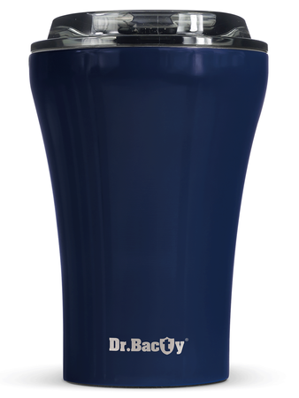 Kubek termiczny do kawy  Dr.Bacty Apollo - 227 ml - granatowy - powystawowy