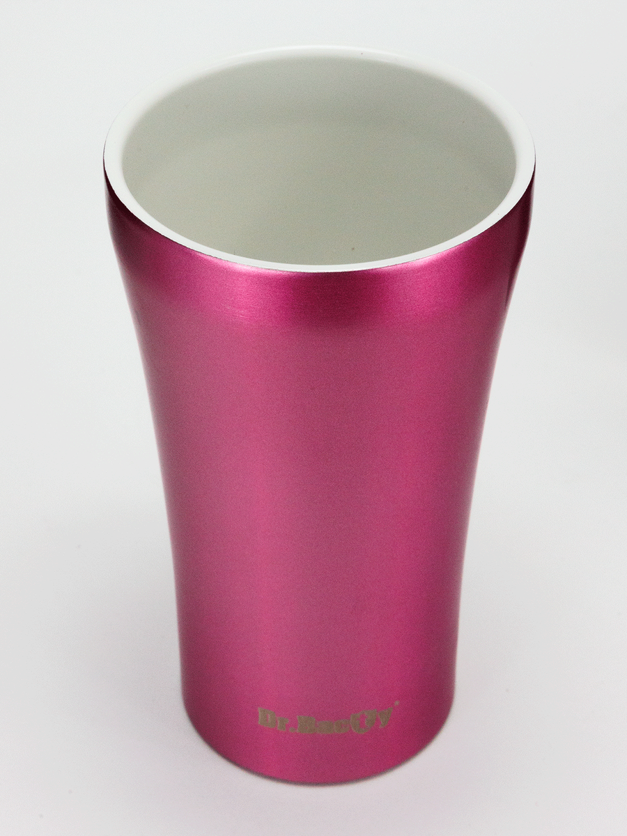 Kubek termiczny na kawę Dr.Bacty Apollo 2.0 360 ml "Waga" - Pink