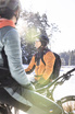 Kurtka sportowa męska z PrimaLoft Vaude Minaki III - granatowa