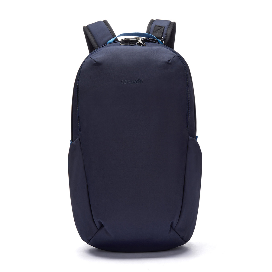 Plecak turystyczny antykradzieżowy na laptopa Pacsafe V 24 l - granatowy