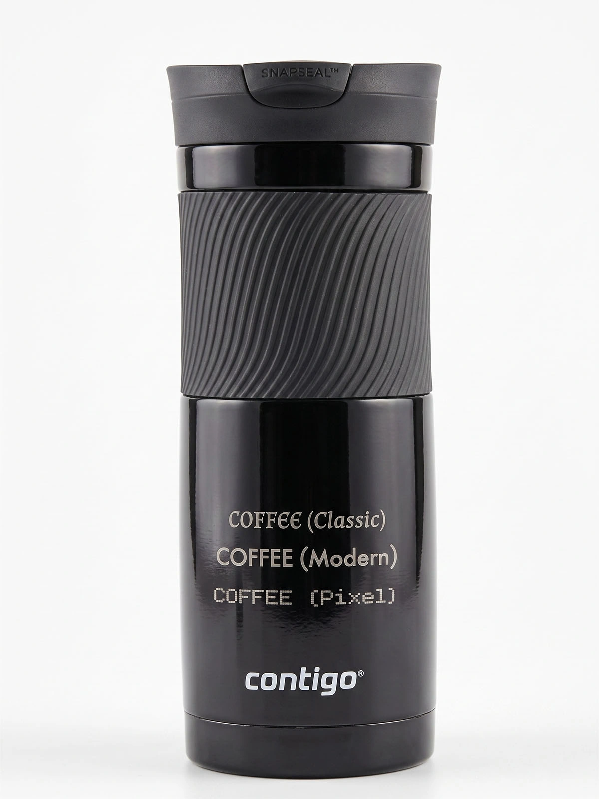Kubek termiczny  z grawerem Contigo Byron 590ml - Czarny