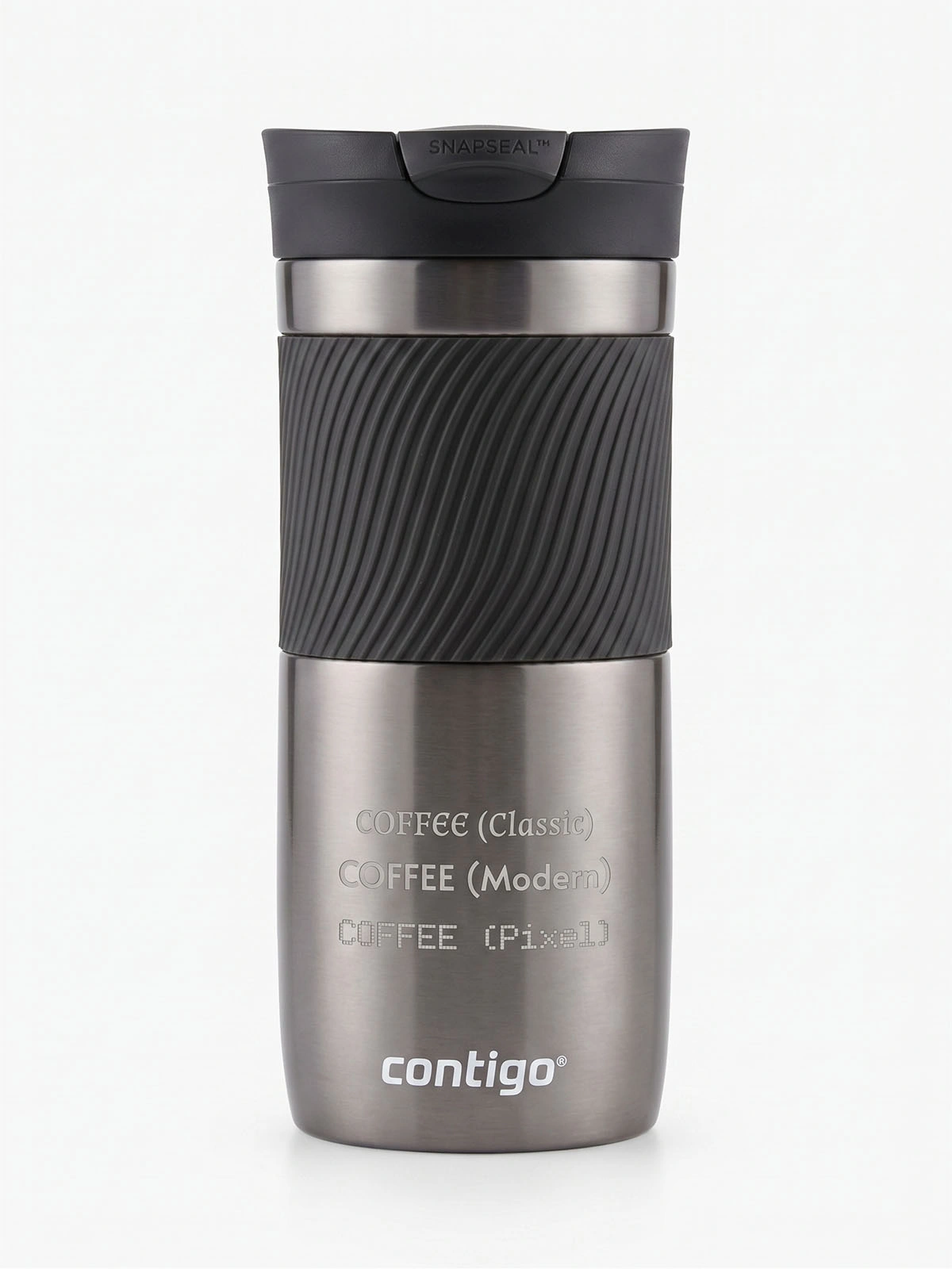 Kubek termiczny z grawerem Contigo Byron 470ml - Gunmetal