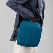 Torba na ramię listonoszka antykradzieżowa Pacsafe LS200 - turkusowy
