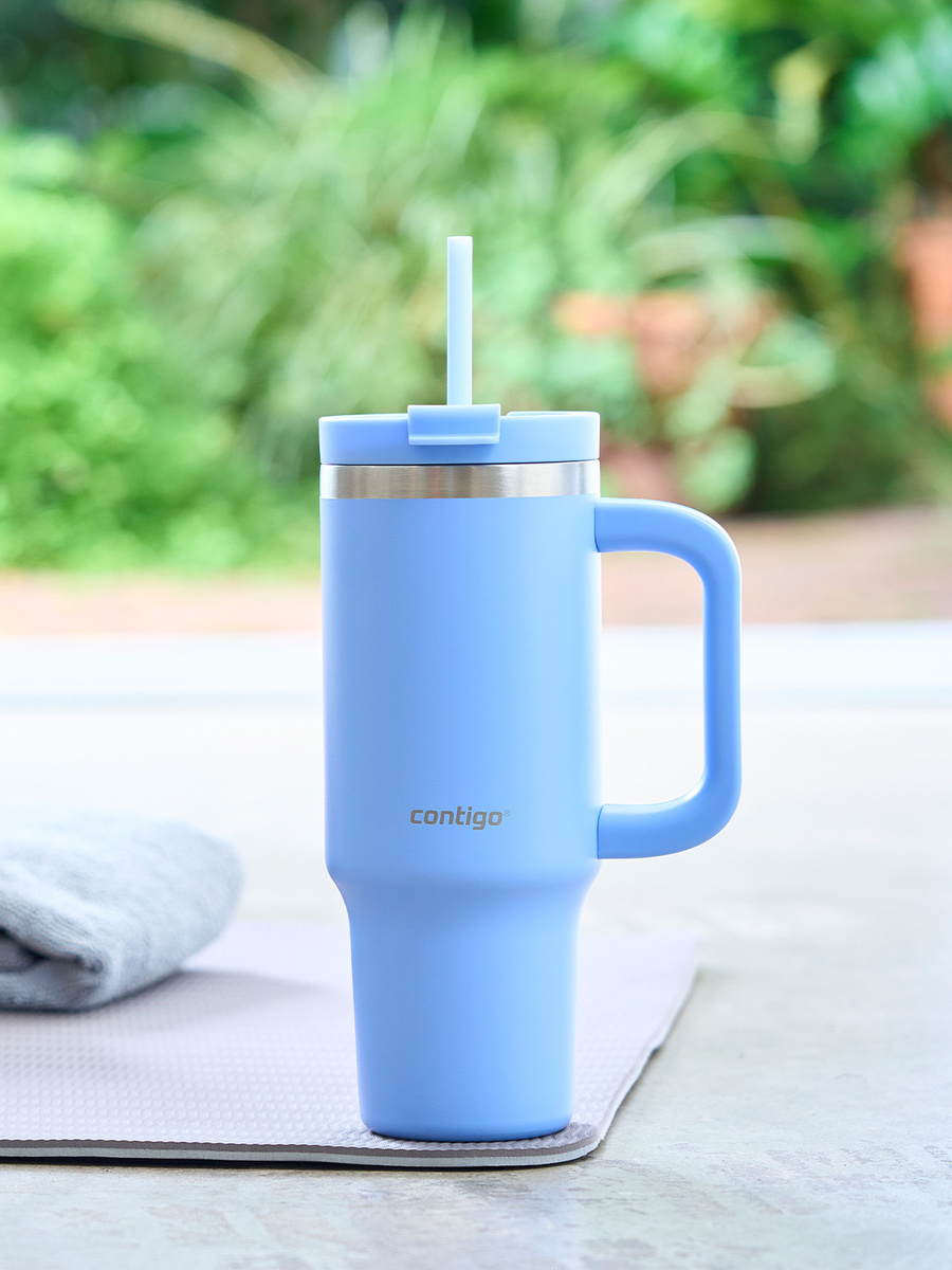 Kubek termiczny ze słomką Contigo Streeterville Tumbler Mini 880 ml - Daydream