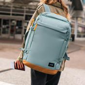 Plecak kabinowy antykradzieżowy Pacsafe Go 44 l - miętowy