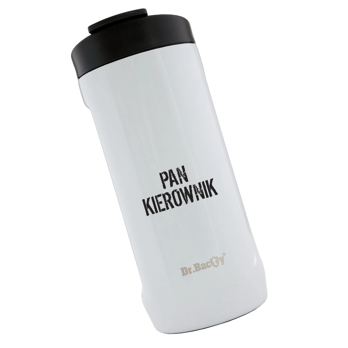 Kubek do samochodu Dr.Bacty Notus 360 ml - Dla kierownika - biały