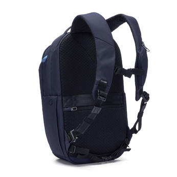 Plecak turystyczny antykradzieżowy na laptopa Pacsafe V 26 l - granatowy